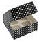 6 Packs 3 ct. (18 total) Black & White Polka Dot Cupcake Boxes by Celebrate It®